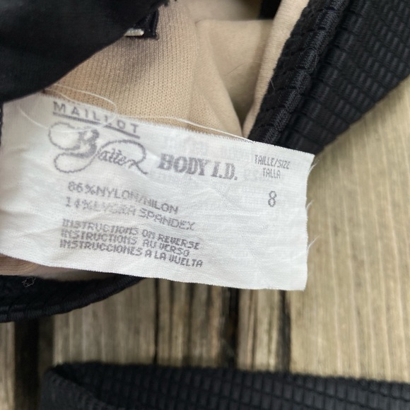 Vintage Black 2pc Swimsuit - Picture 4 of 4